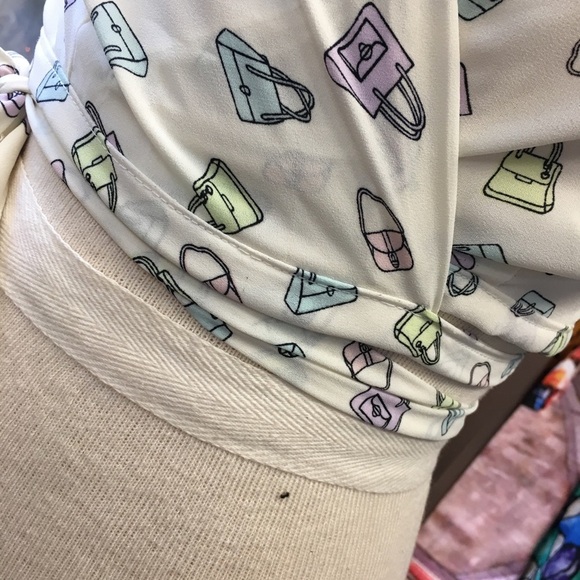 Handbag print wrap tank - Picture 4 of 9